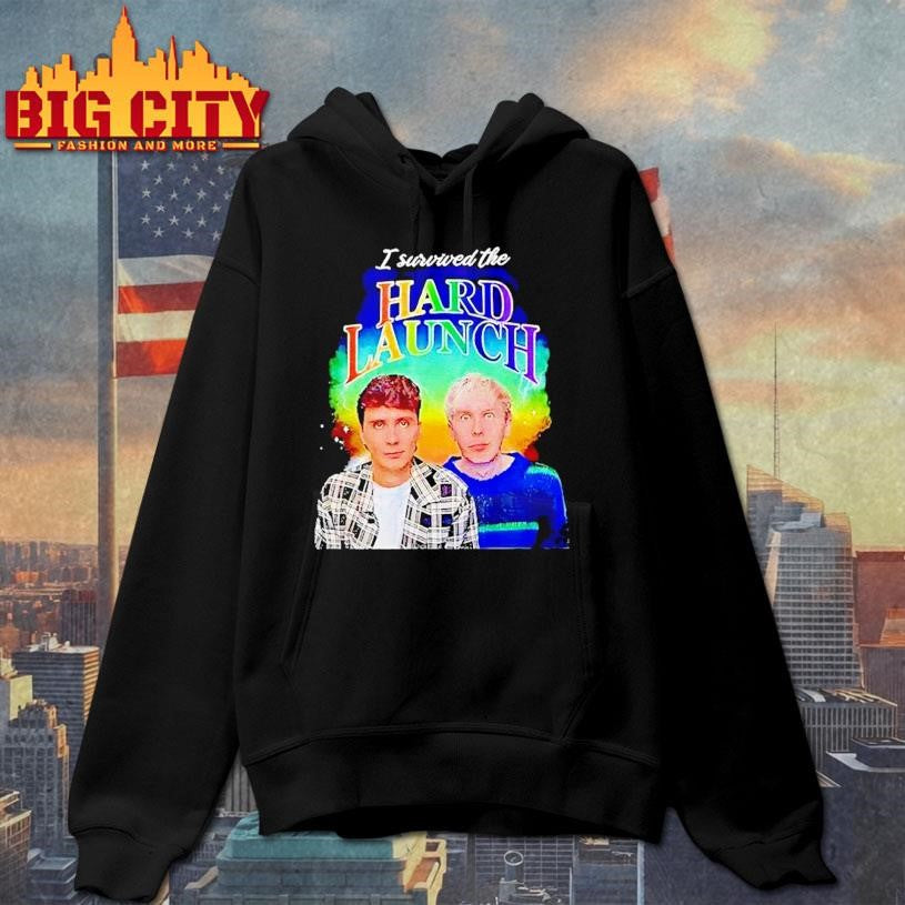 I Survived The Hard Launch Dan And Phil Phan Shirt