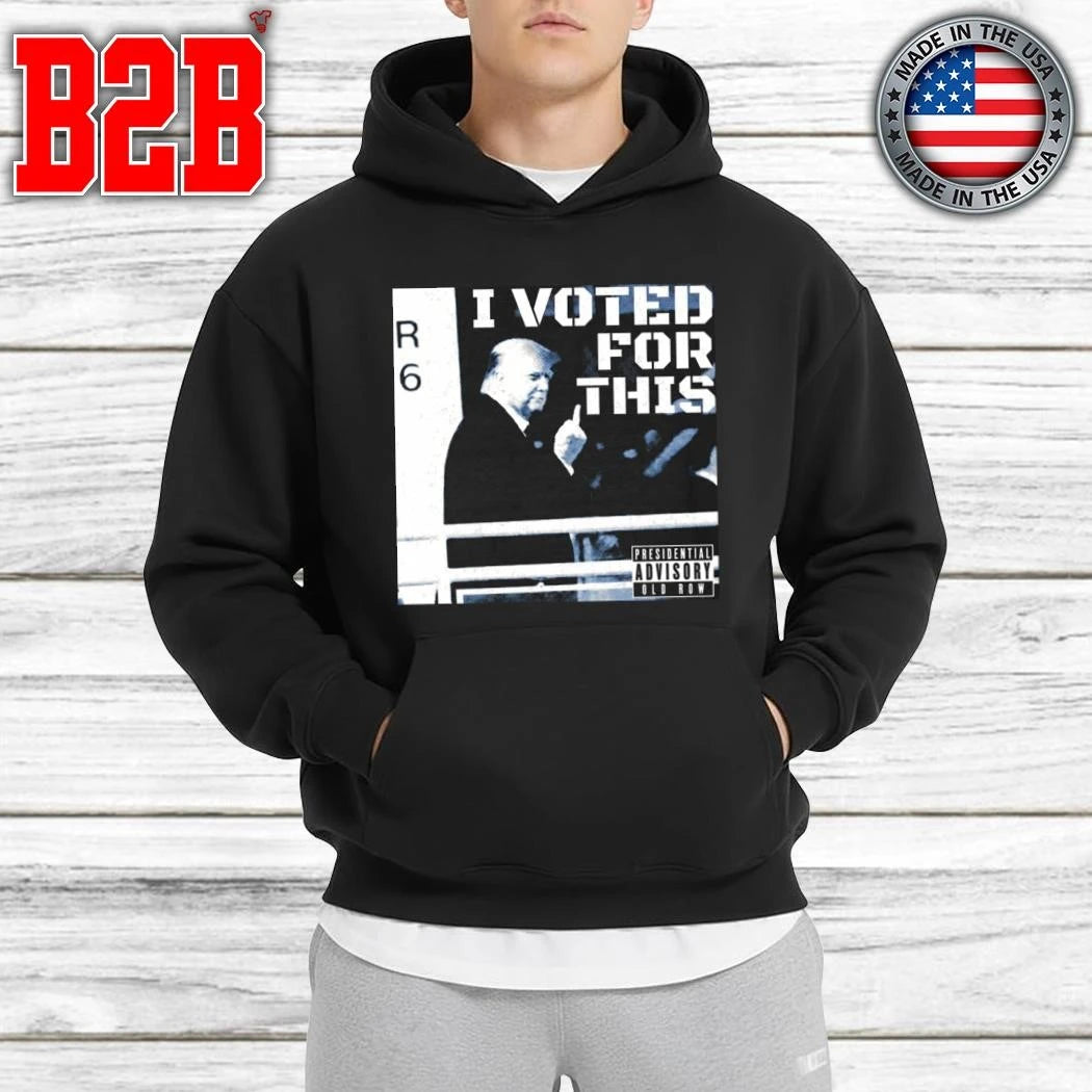 I Voted For This Trump Shirt