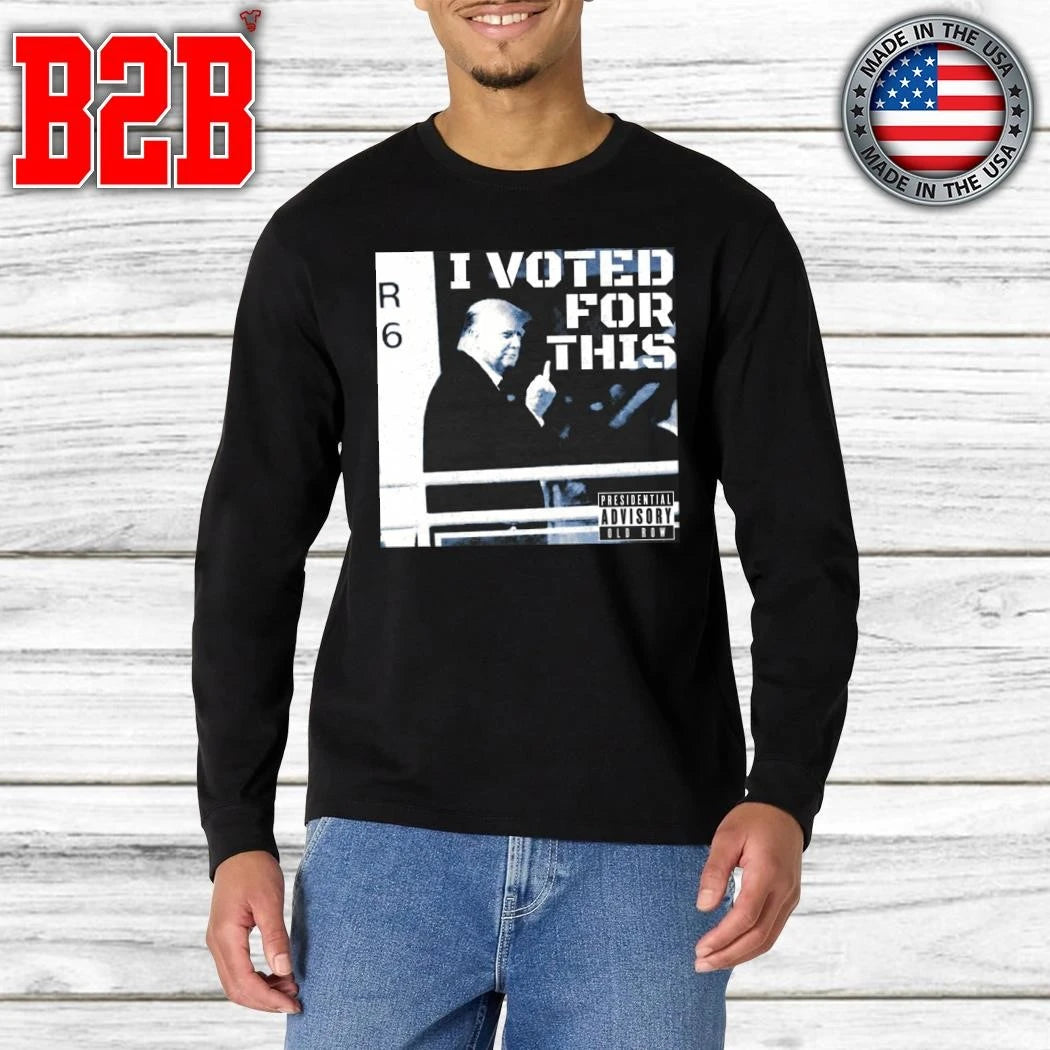 I Voted For This Trump Shirt