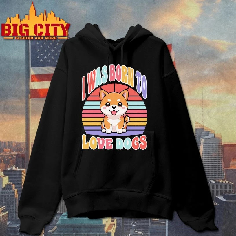 I Was Born To Love Dogs vintage Shirt