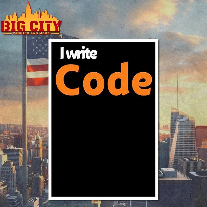I Write Code shirt