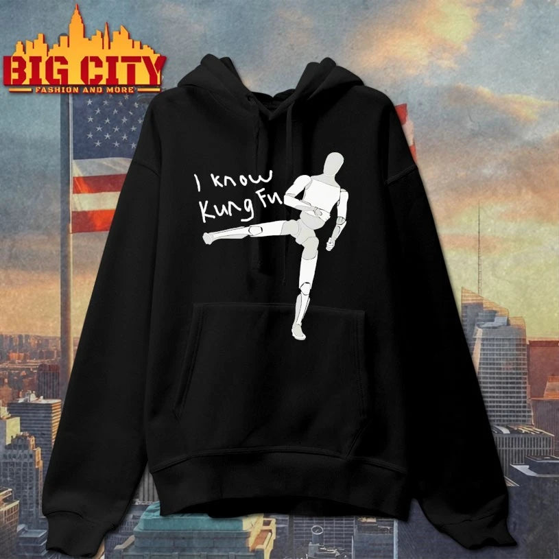 I know Kung Fu 1999 movie The Matrix shirt