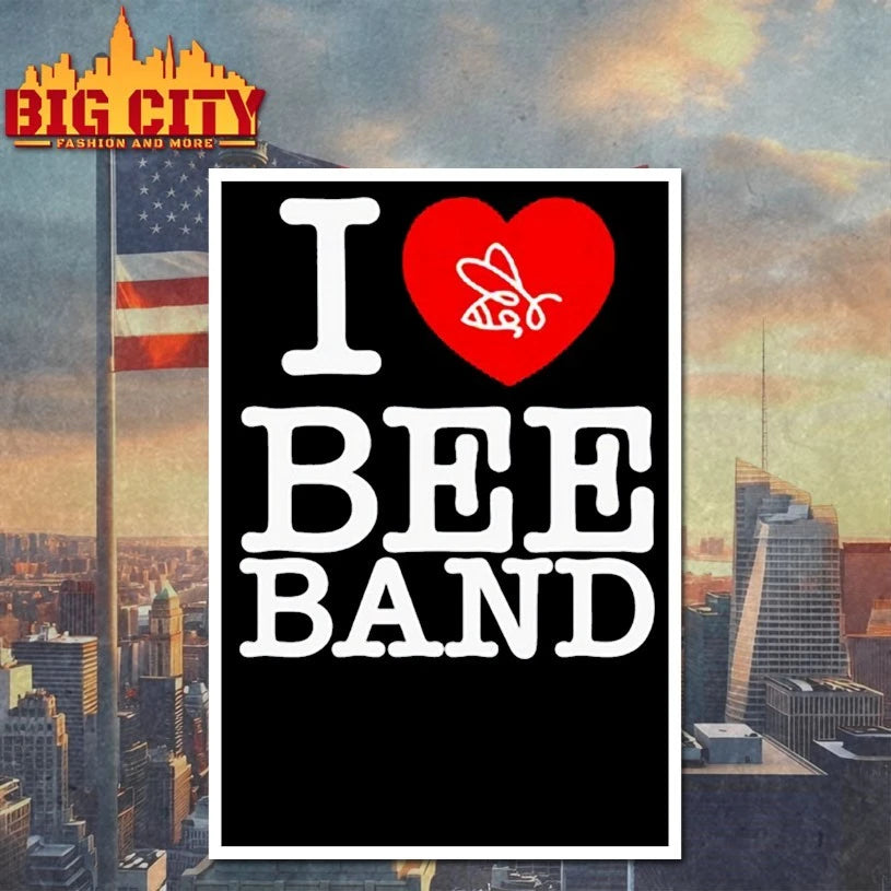 I love Bee band heart shirts