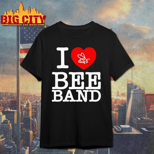 I love Bee band heart shirts