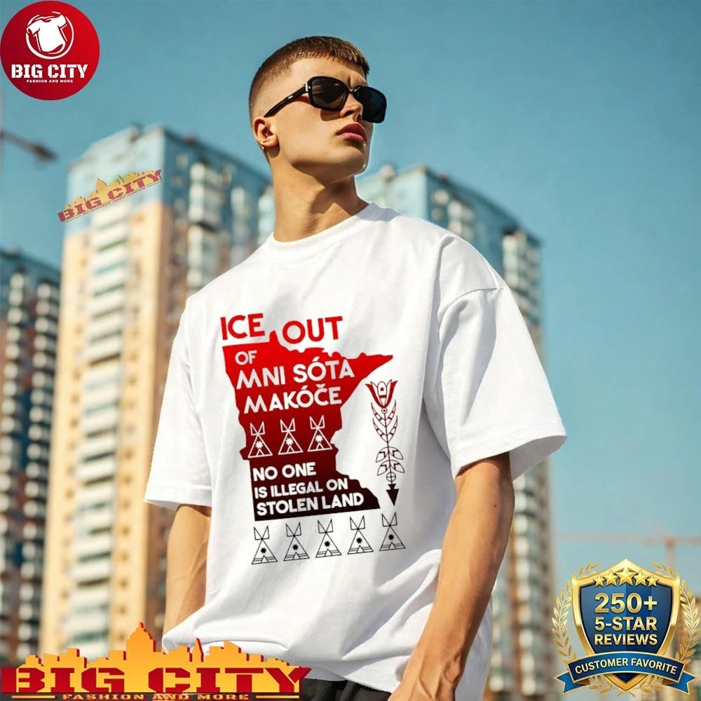 ICE Out Of Mni Sóta Makóče Shirt Shirt