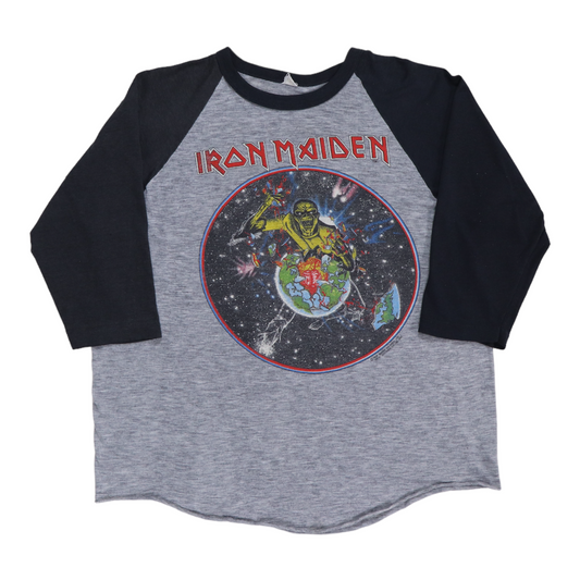 1983 Iron Maiden World Piece Tour Jersey Shirt Style002