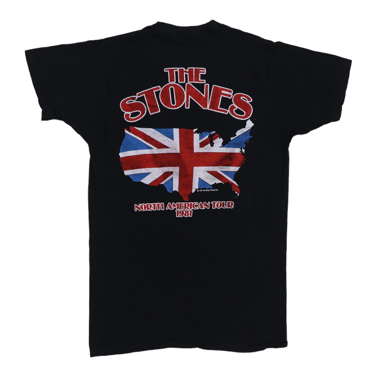 1981 Rolling Stones Tour Shirt Style002