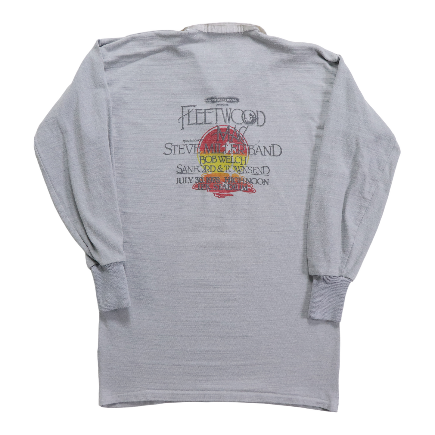 1978 Fleetwood Mac Tour Crew Long Sleeve Shirt