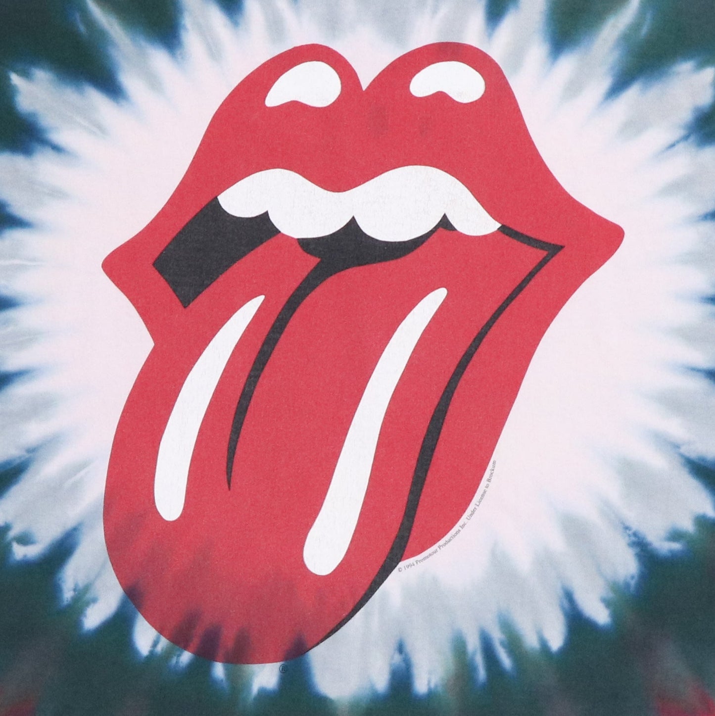 1994 Rolling Stones Tie Dye Shirt Style006