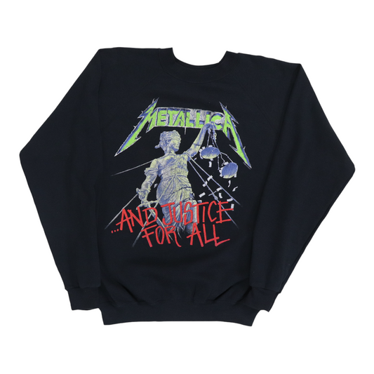 1988 Metallica And Justice For All Tour Sweatshirt Style001