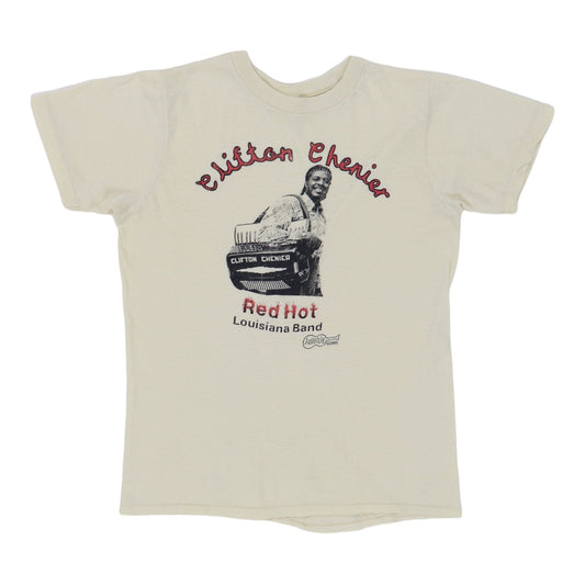 1970s Clifton Chenier Red Hot Louisiana Band Shirt Style001