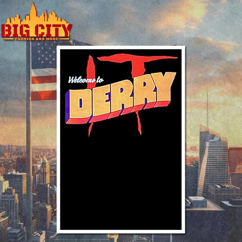 IT Welcome To Derry 2025 Logo Shirt