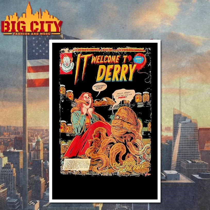 IT Welcome to Derry Movie poster shirt