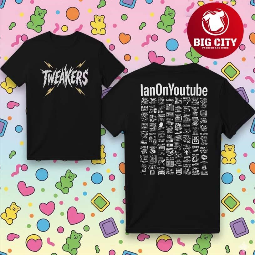 IanOnYoutube Tweakers Two Sided Shirt