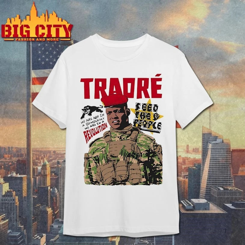 Ibrahim Traore We Are Not In A Democracy We Are In A Revolution shirt