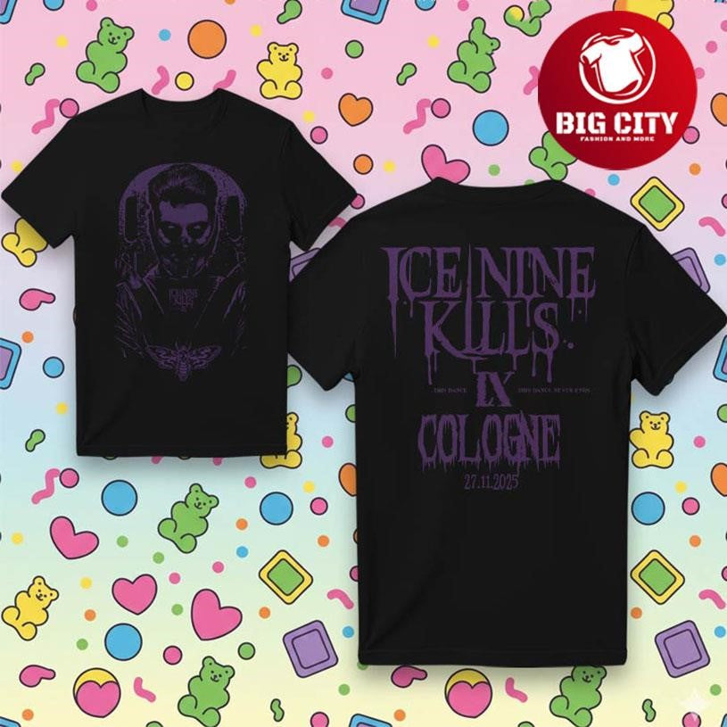 Ice Nine Kills Nov 27 2025 Cologne DE Germany Event Two Sided Shirt