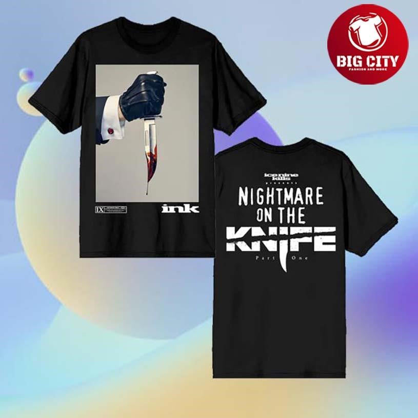 Ice Nine Kills Psycho’s Only Nightmare On The Knife Part 1 Two Sided Shirt