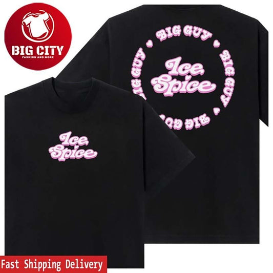 Ice Spice Music Verdy X Ice Spice Big Guy Two Sided Shirt