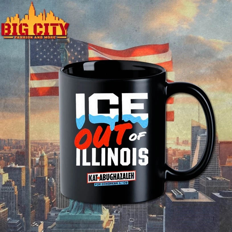 Ice out of Illinois Kat Abughazaleh shirt