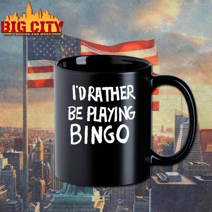I’d Rather Be Playing Bingo Shirt