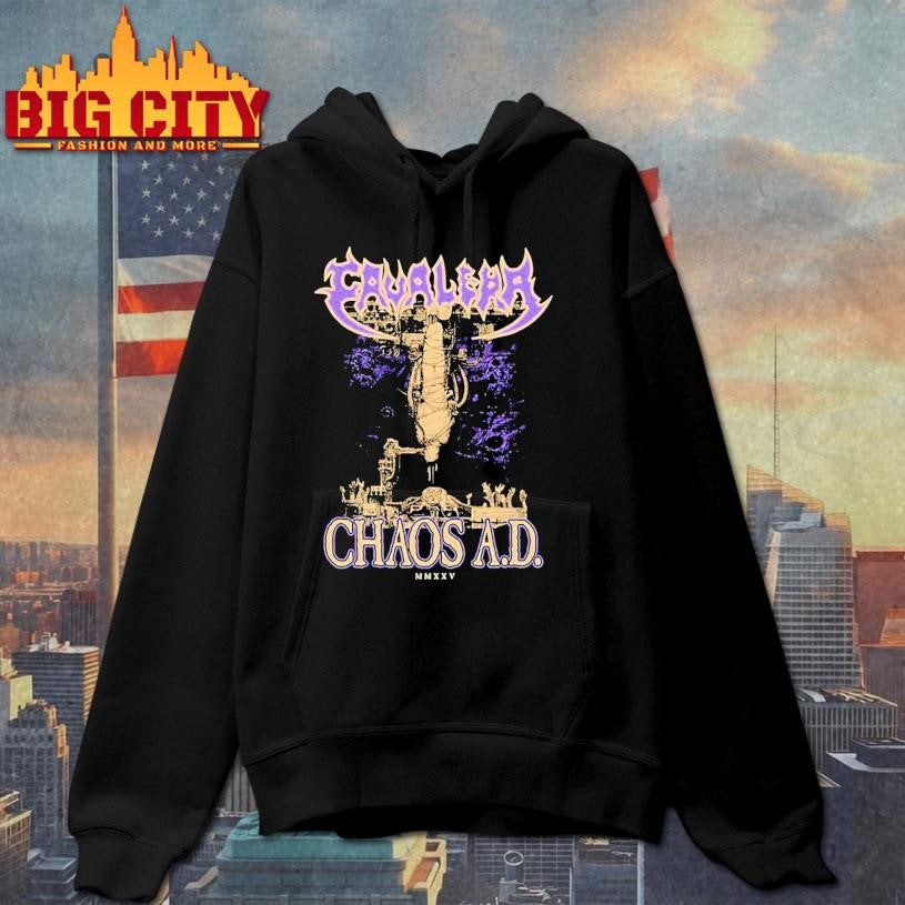 Iggor &amp; Max Cavalera Conspiracy Chaos A.D. Tour 2025 Shirt