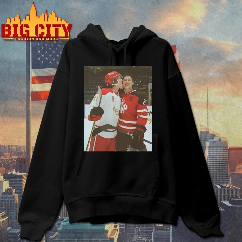 Ilya Rozanov Licks Shane Hollander shirt