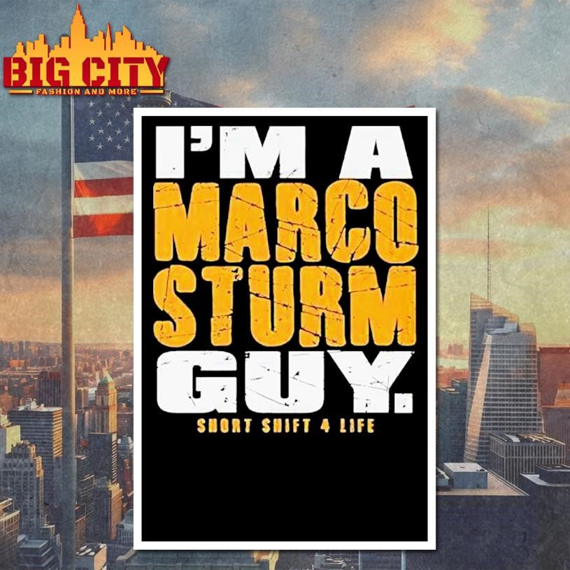 I’m A Marco Sturm Guy Short Shift 4 Life Shirt