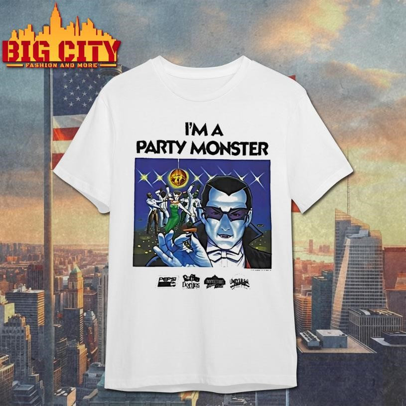 Im A Party Monster Dracula Universal Studios 1992 Shirt