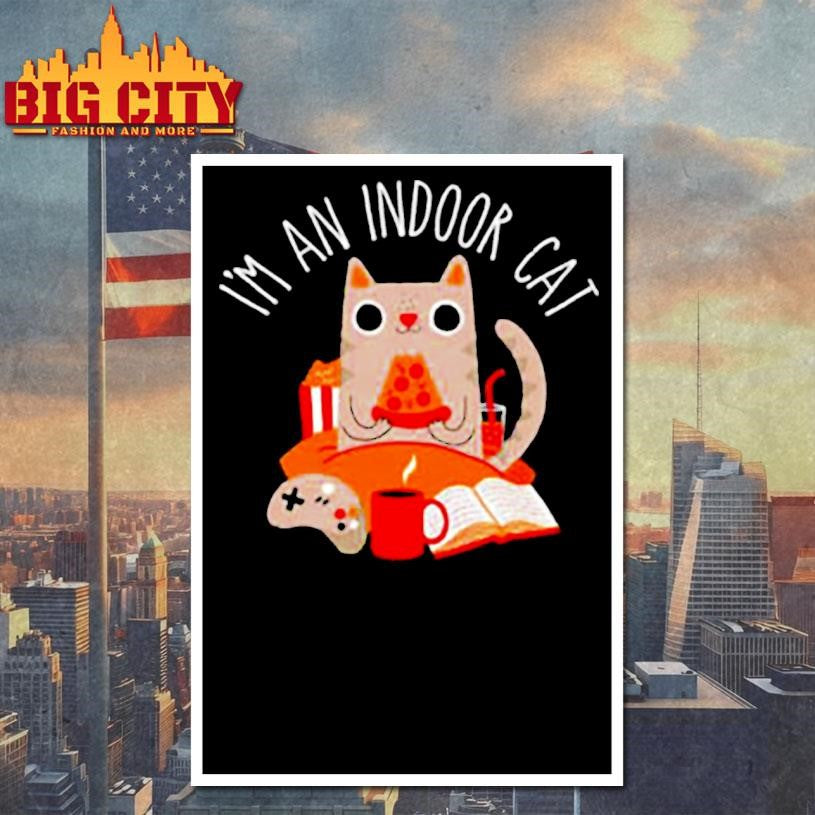 I’m an indoor cat graphic shirt