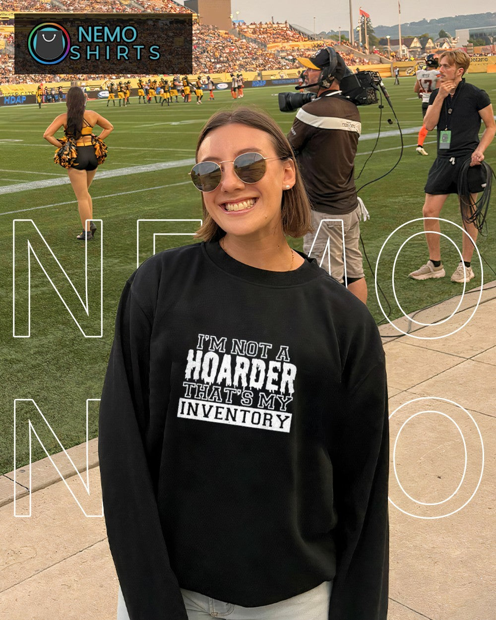I’m not a hoarder that’s my inventory shirt