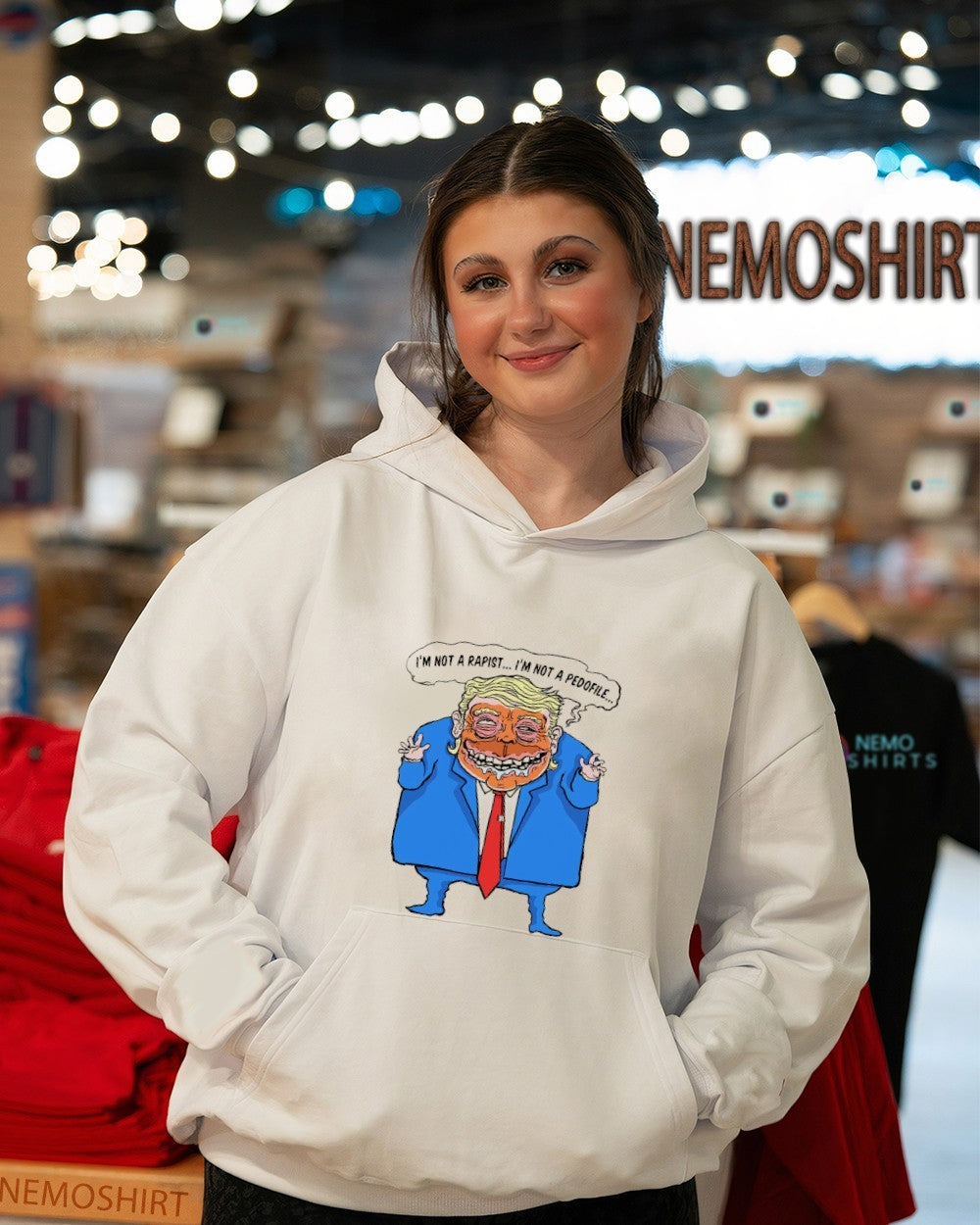 I’m not a rapist I’m not a pedefile Trump shirt