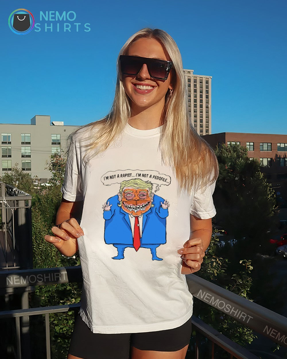 I’m not a rapist I’m not a pedefile Trump shirt