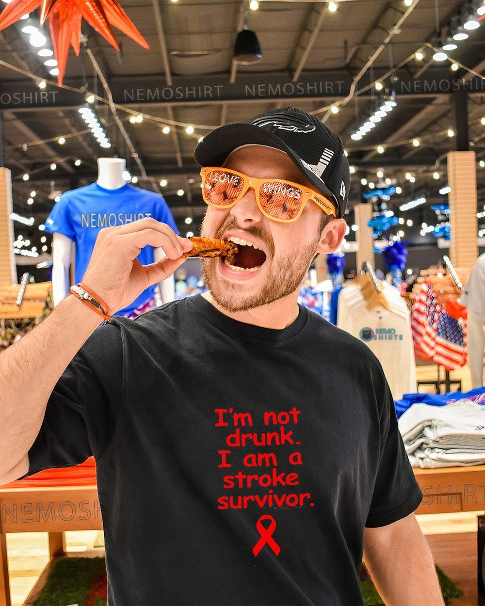 I’m not drunk I am a stroke survivors shirt
