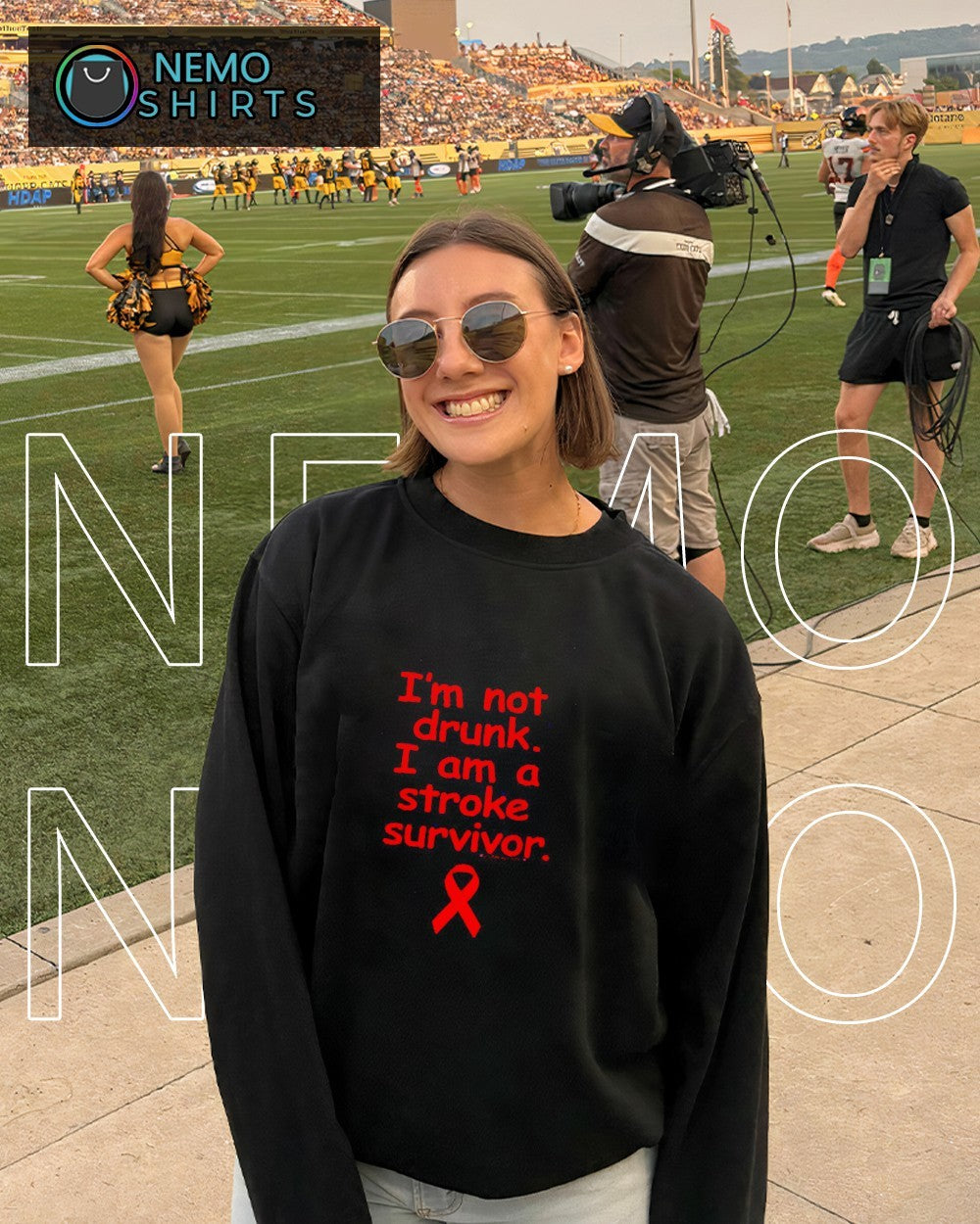 I’m not drunk I am a stroke survivors shirt