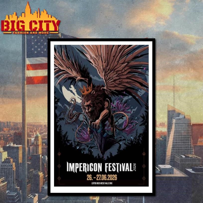 Impericon Festival 6 26-6 27 2026 Leipzig Shows Poster shirt