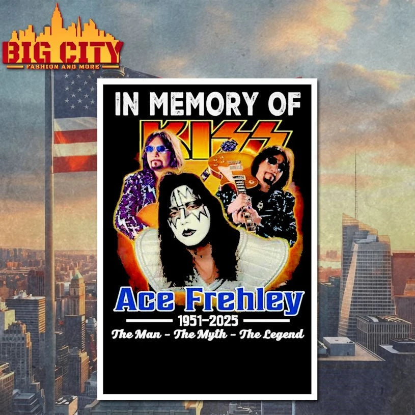 In Memory Of Ace Frehley The Man The Myth The Legend Shirt