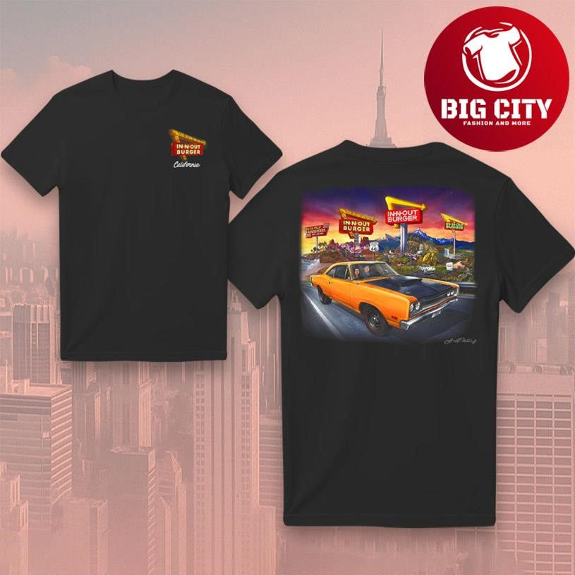 In N Out Ten States 2026 Two Sided Shirt