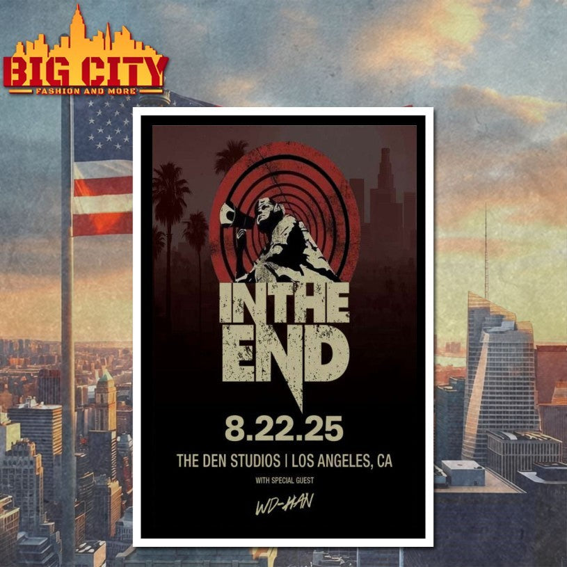 In The End Tour Los Angeles, CA 2025 Poster Shirt