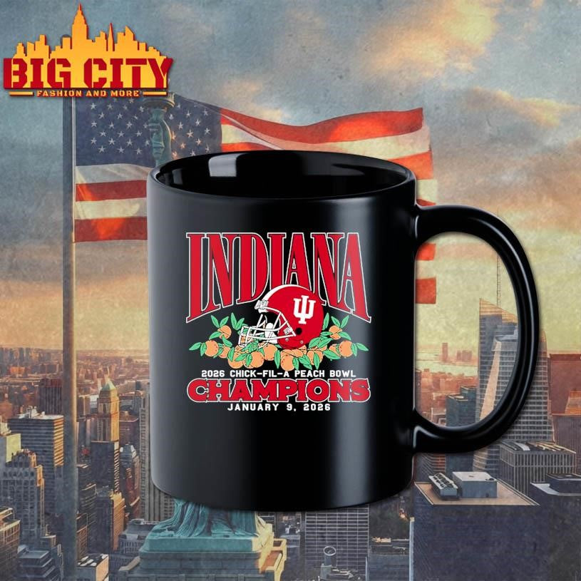 Indiana 2026 Chick-Fil-A Peach Bowl Champions Shirt