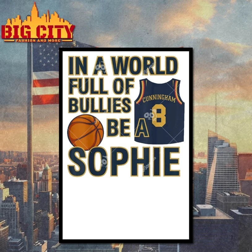 Indiana Fever In a world full of bullies be a Sophia shirts