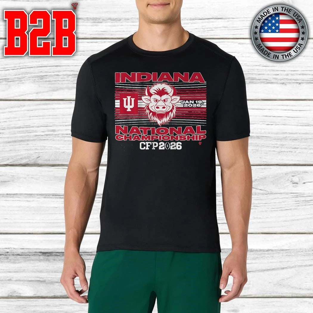 Indiana Football 2025-26 CFP National Championship Game Shirt