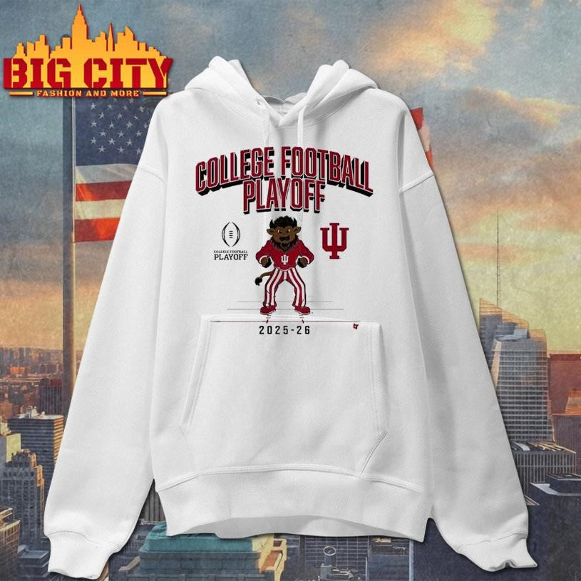 Indiana Football 2025 Cfp Mascot Shirt