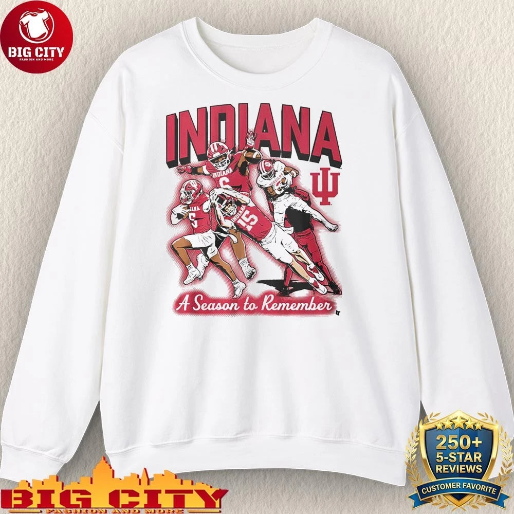 Indiana Football A Season To Remember graphic Shirt