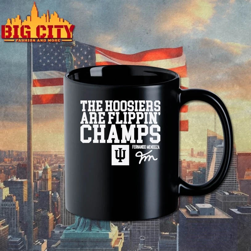 Indiana Football Fernando Mendoza The Hoosiers Are Flippin’ Champs signature shirt