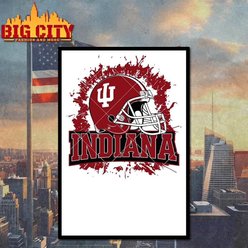 Indiana Football Helmet Shirt