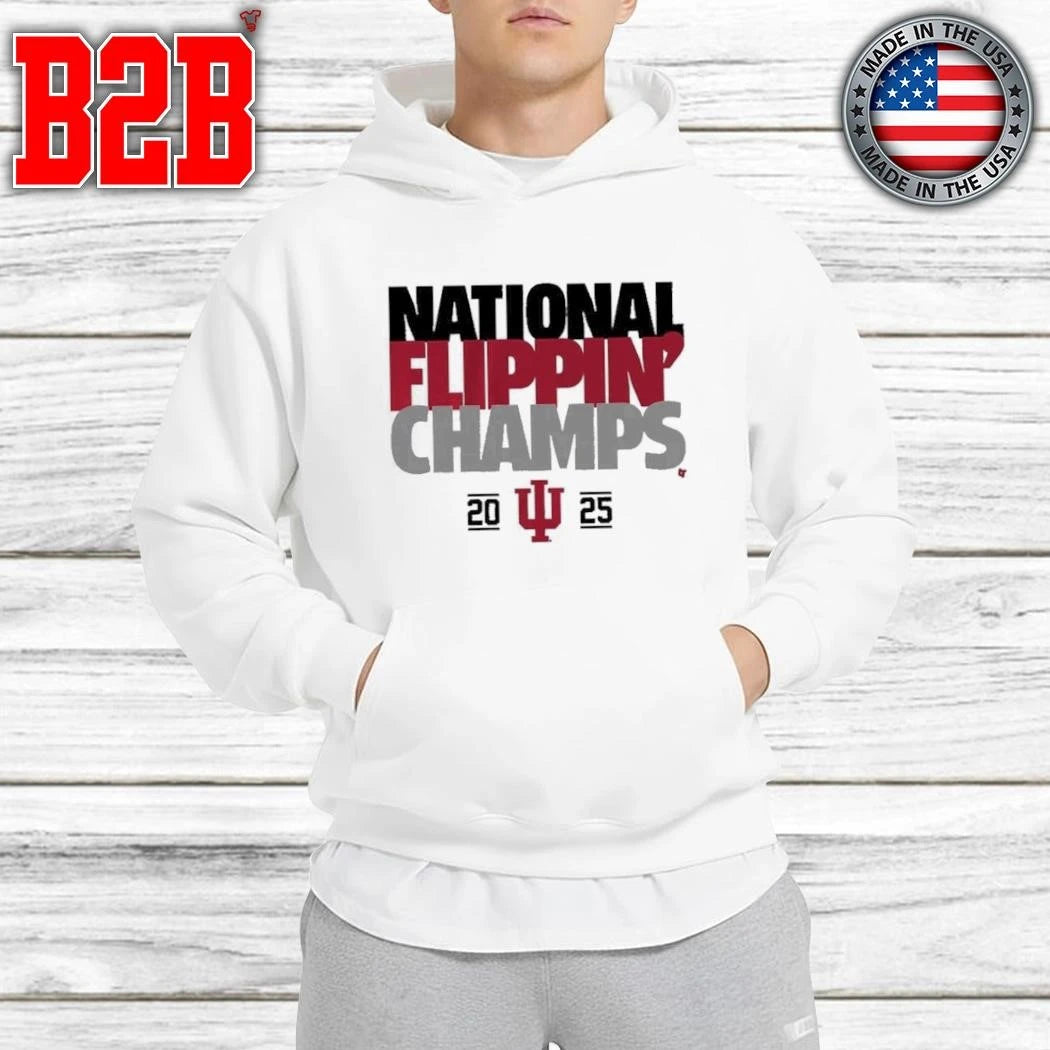 Indiana Football National Flippin’ Champs Shirt