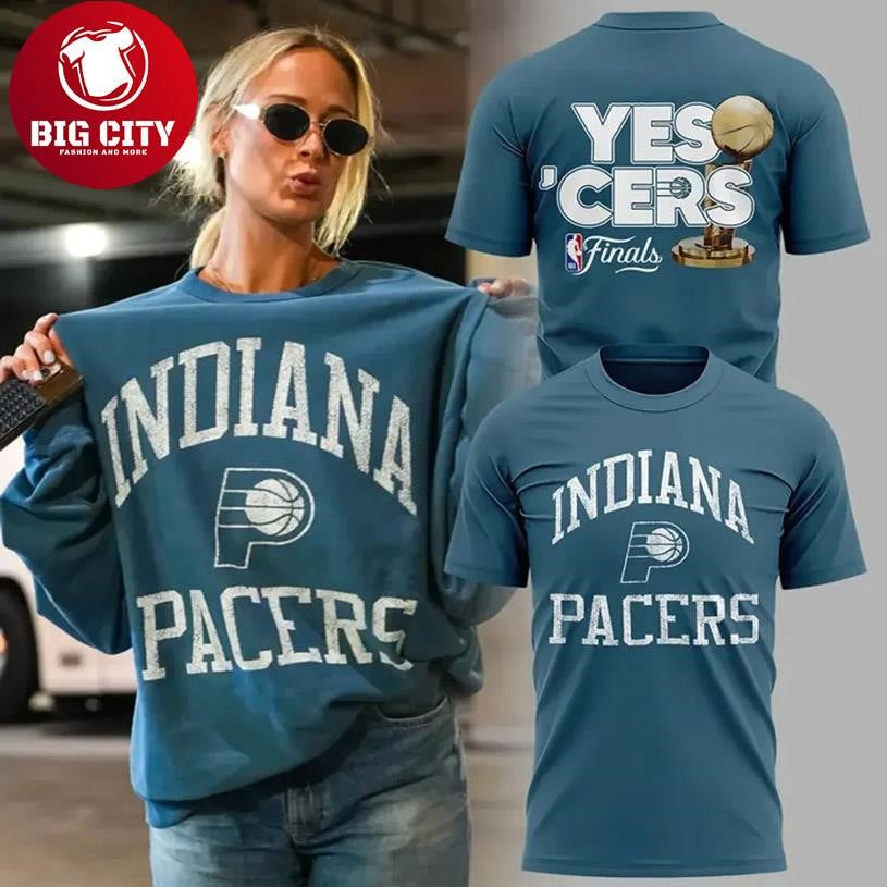 Indiana Pacers NBA Finals For Fans 2025 Two Sided Shirt