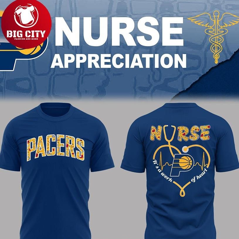 Indiana Pacers Nurse Night Of Appreciation 2025 Christmas Two Sided Shirt