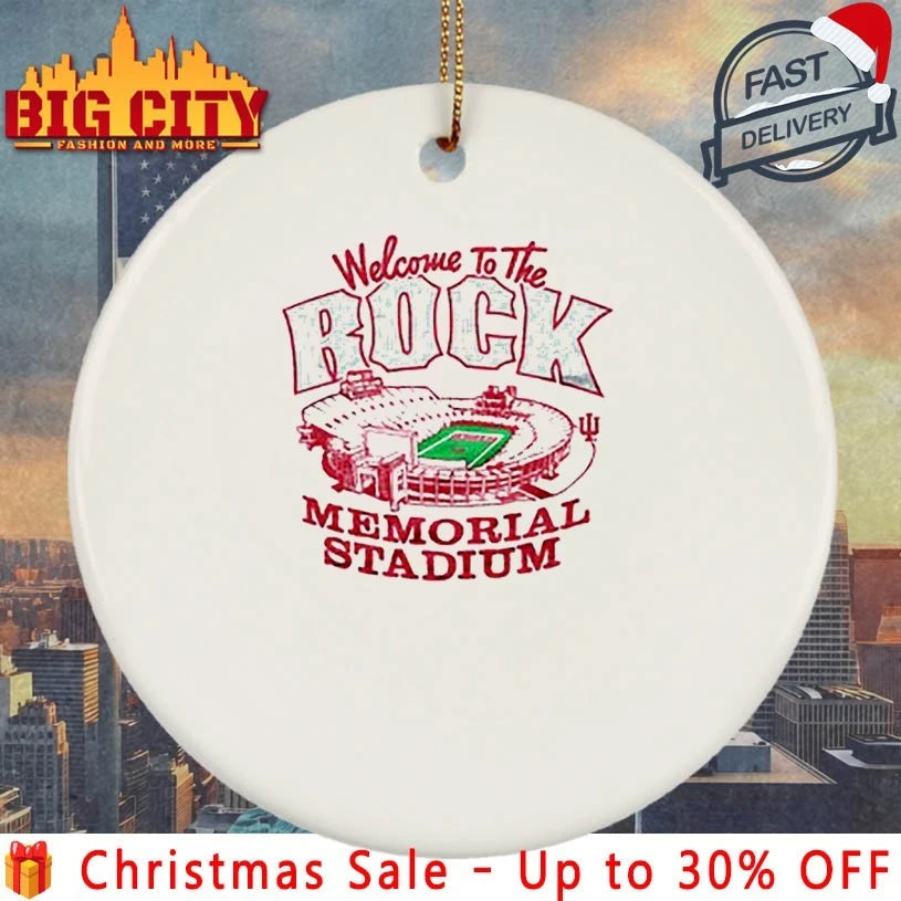 Indiana University Memorial Stadium Welcome To The Rock shirt
