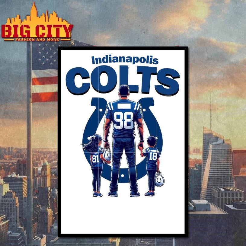 Indianapolis Colts dad shirt